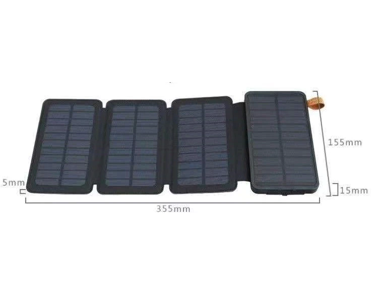 縮圖：99000mah Power Bank Solar Charging LED Light Phone Charger External Battery 
