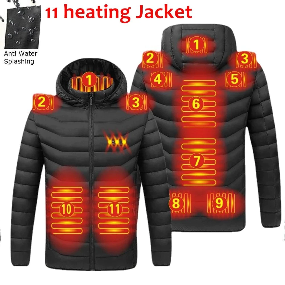 Smart Thermostat Heated Clothing Waterproof USB Jacket