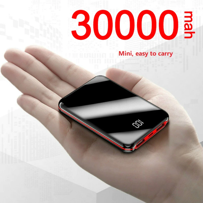 Miniature : 30000mAh Mini Fast Charging Power Bank Digital Display Huawei lPhone xiaomi