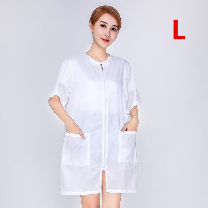 Miniature : alon Smock Stylist Jacket Cosmetology Uniform Beauty SPA Guest Client Gown Apron