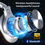 縮圖：Wireless Bluetooth With Mic Over Ear Studio DJ Headphone Recording Headset