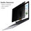 縮圖：13.3 inch Privacy Filter 16:9 Laptop Anti-glare Screen protector Protective film