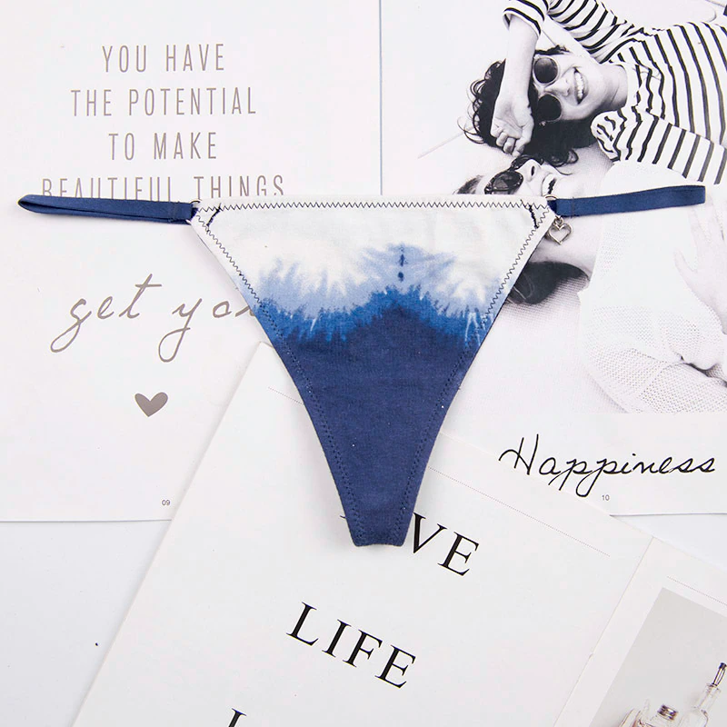 Thumbnail: Cotton Low-waisted Seamless Women Shapers Control Knickers Pants Pantie 