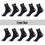 Thumbnail: 10 Pairs Men's Long Tube and Sweat-absorbent Casual Deodorant Sports Socks