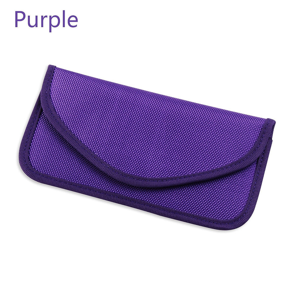 Thumbnail: Faraday Cage Fob Pouch RFID Blocking Bag  Signal Blocker Case 