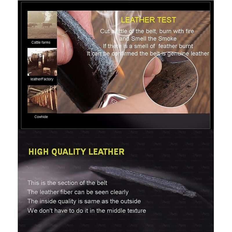 Thumbnail: Automatic buckle belts Ceinture Fashion designer Long 110-150