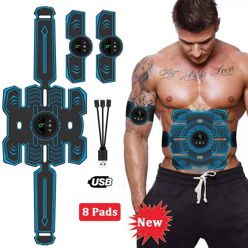 EMS Trainer Toner Abdomen Muscle Stimulation Abs Fitness Equipment