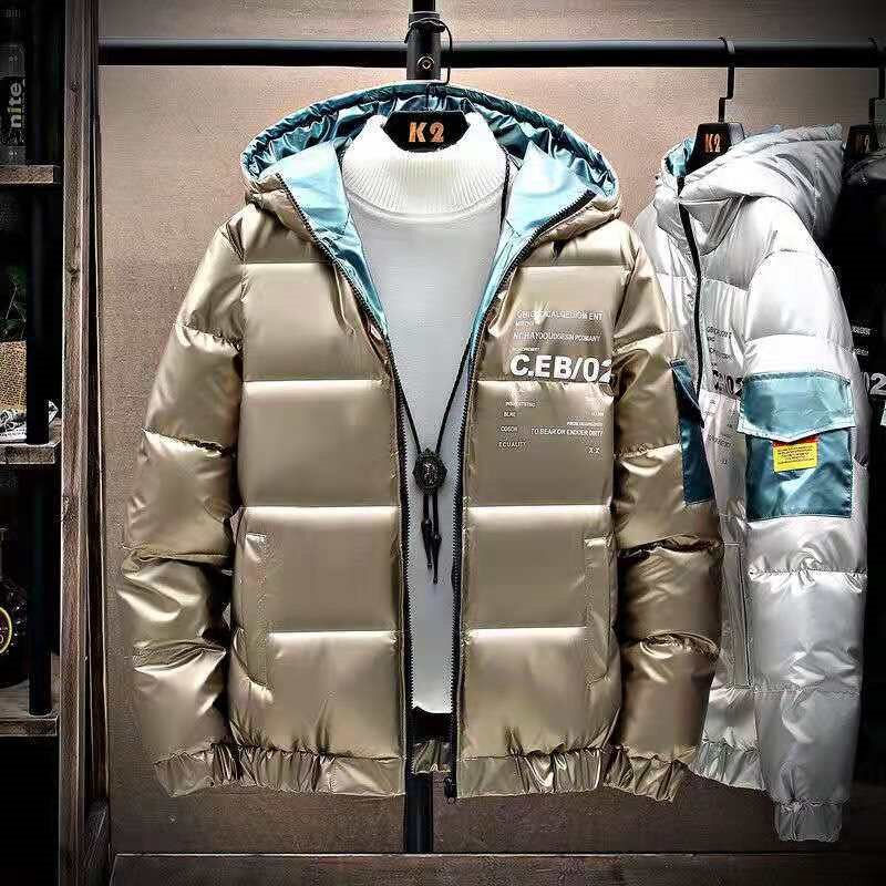 Thick Cotton Men Coat Hood Jacket Casual Thick Man Tops