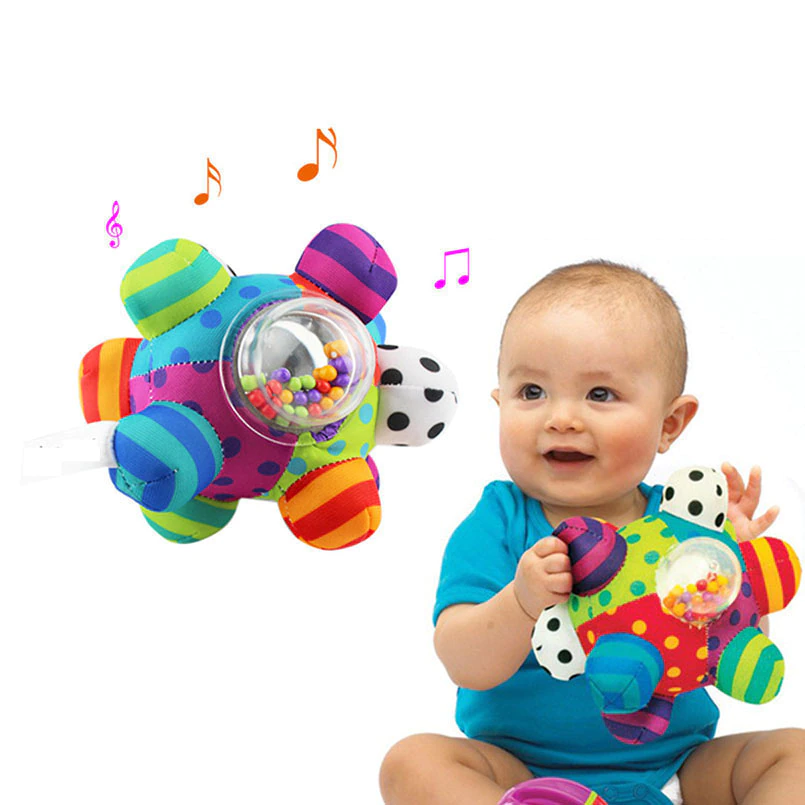 Thumbnail: climb Learning Baby Rattle Activity Ball Rattles Toys For Grasping Ball Puzzle