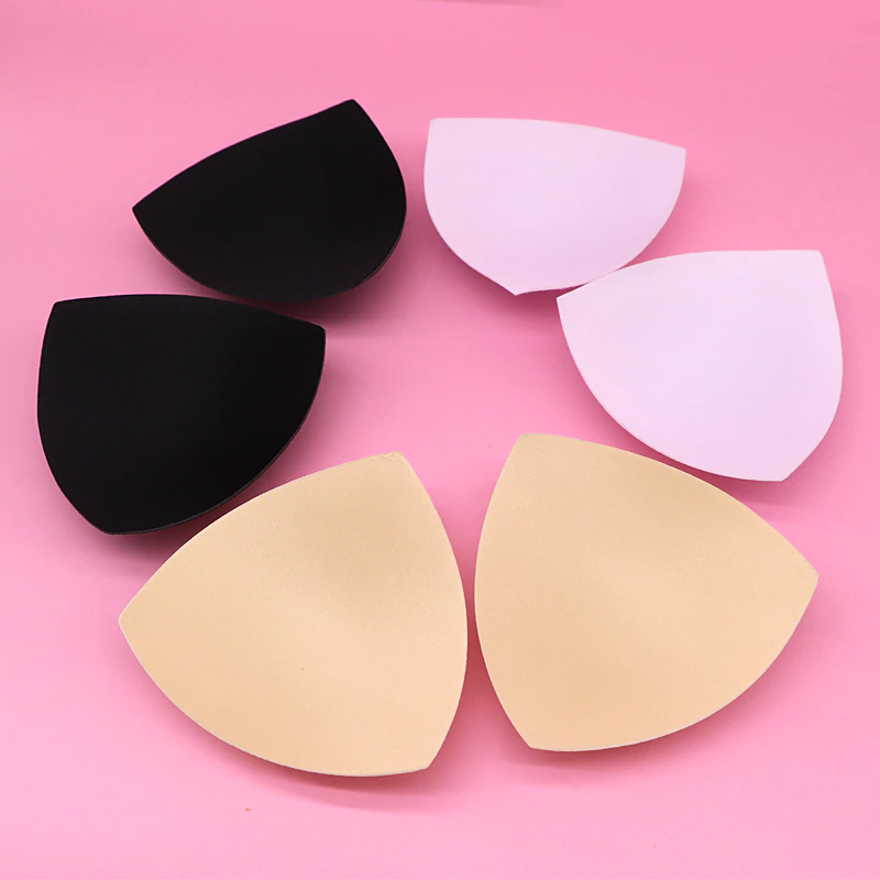 Miniature : Sponge Bra Pads Push Up Breast Enhancer Removeable Bra Padding Inserts Cups