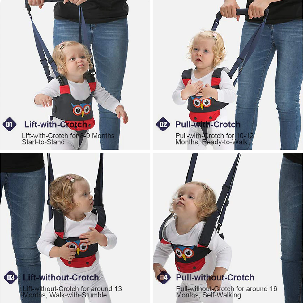Miniature : Baby Learning Walking Belt Traction Rope Artifact