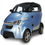 Miniature :  Electric Urban SUV Mini Car 4 Wheels Wheel 3Seats With Spare Tire Skylight