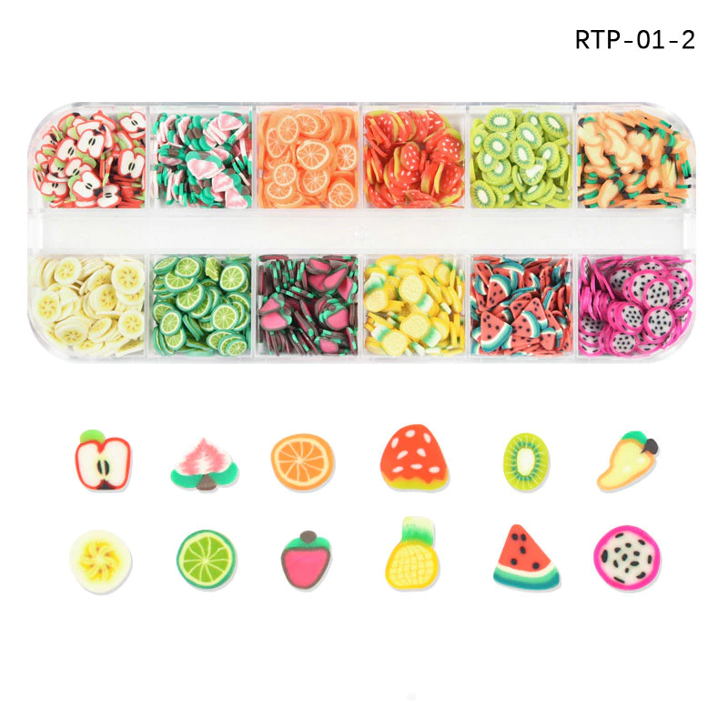 Thumbnail: Resin  Glitter, Sequins,Dried Flower  Slime Filler Nail Art