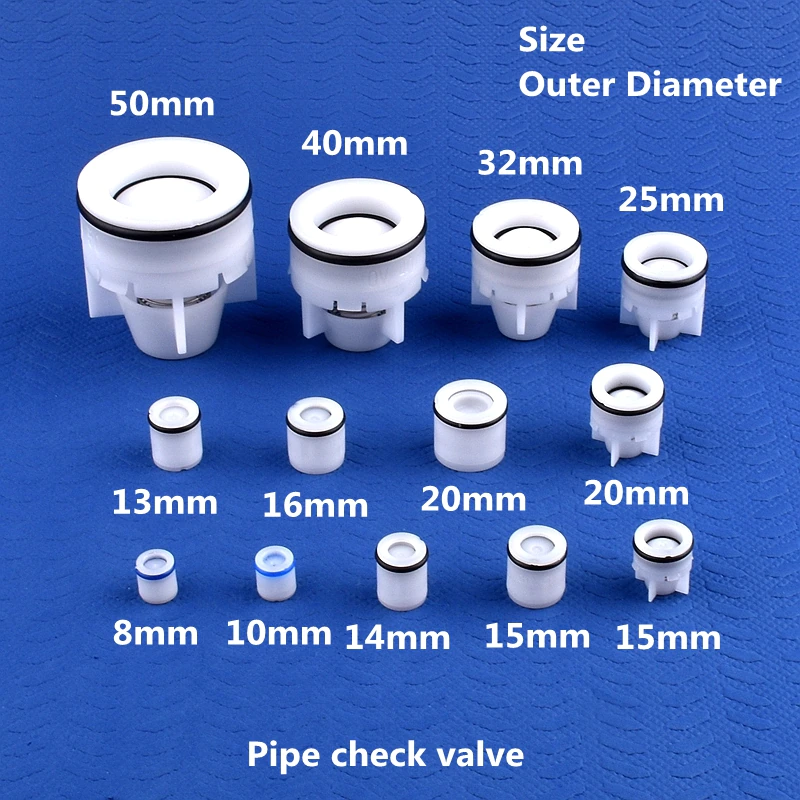 Miniature : 1pc 8~50mm UPVC Pipe Check Valve Fish Tank Garden Irrigation Aquarium Tube