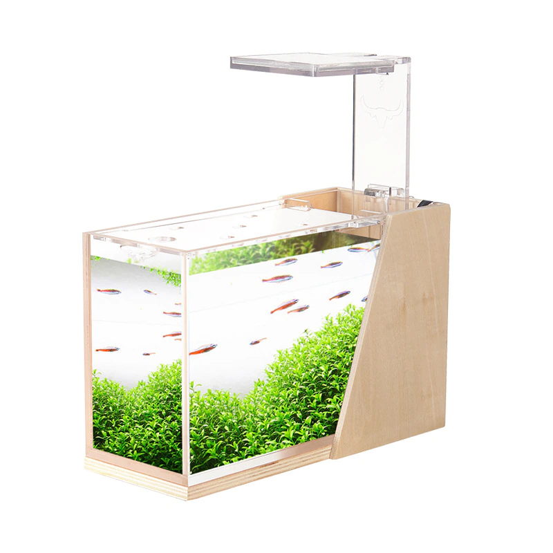 Thumbnail: Landscaping acrylic ecological and micro  aquarium tank