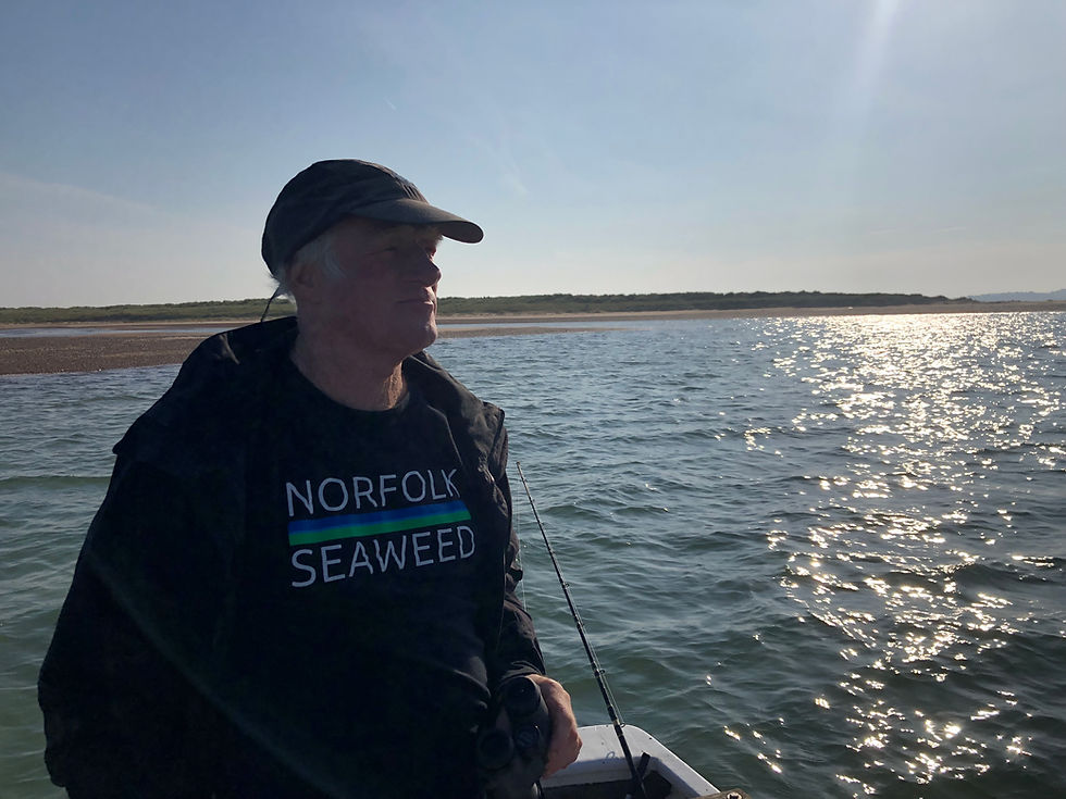 Willie Athill, CEO Norfolk Seaweed