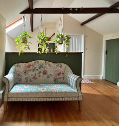 Briars Cottage bedroom sofa