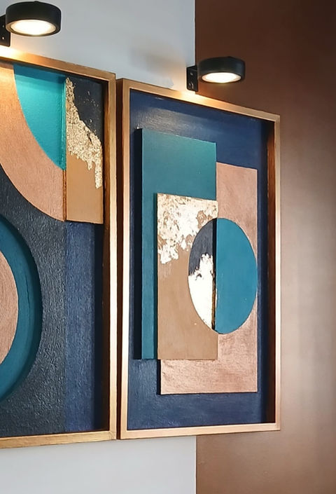 Hand-made art canvasses