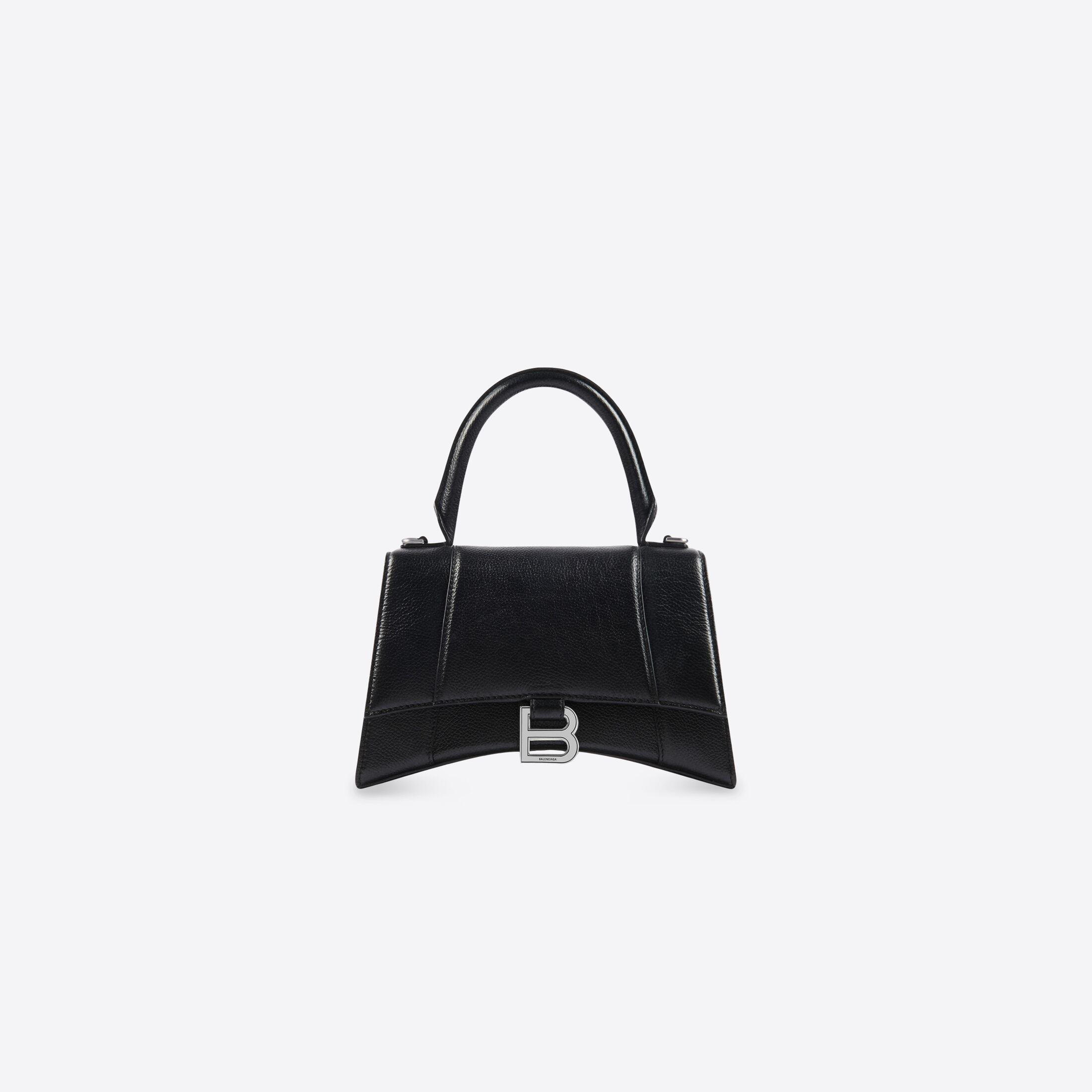 WOMEN'S HOURGLASS SMALL HANDBAG IN BLACK