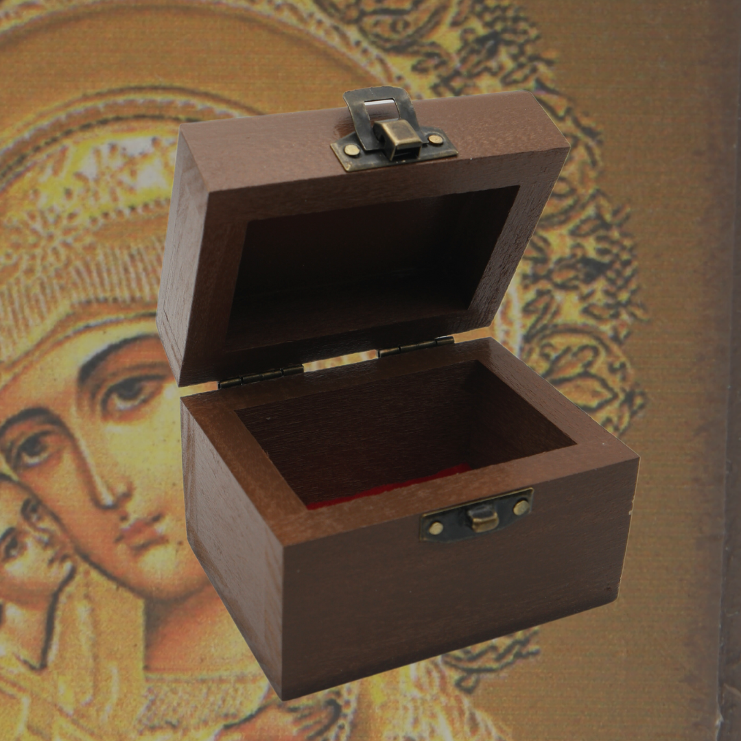 Golden Eleusa Thick Icon Box