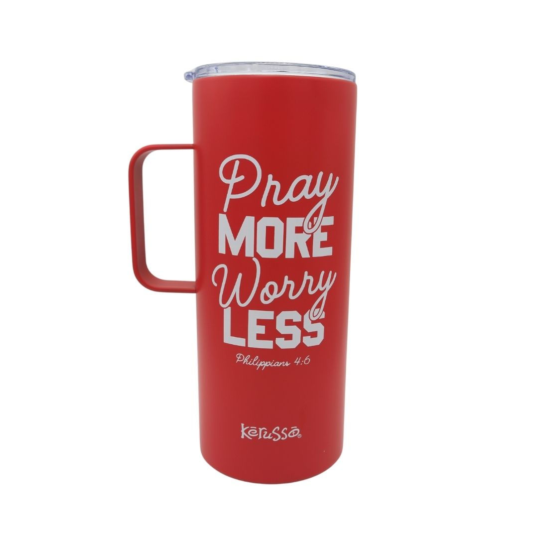 Pray More Worry Less Tumbler