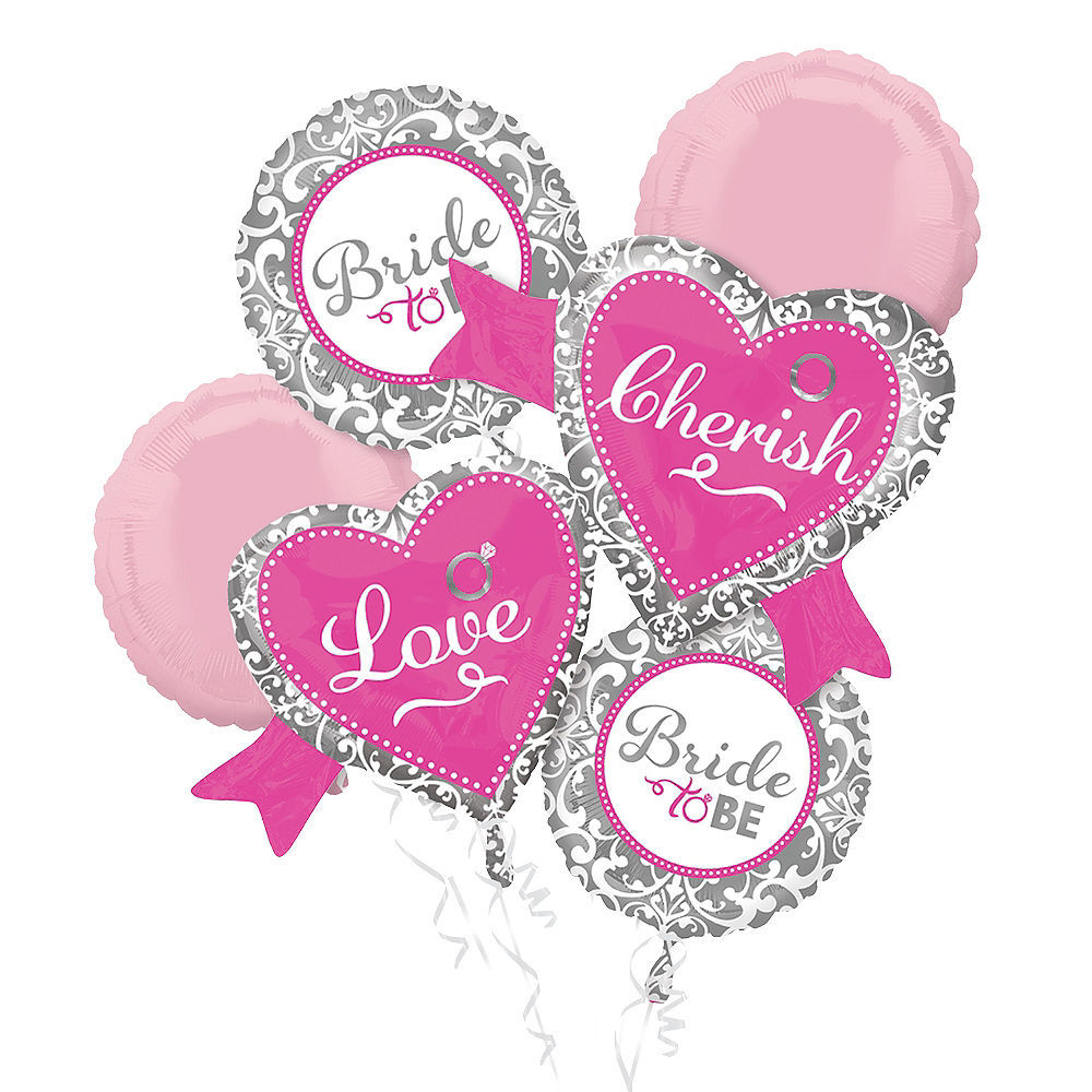 Elegant Bride-To-Be Balloon Bouquet