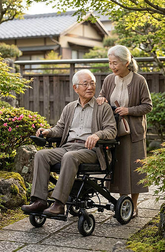 aWalkでらくらく夫婦散歩