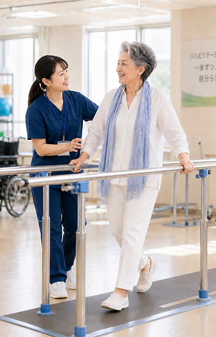 リハビリに通う移動はaWalkが安心