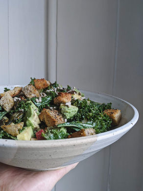 cremiger Grünkohlsalat