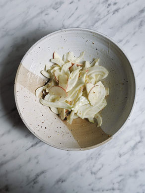 Fenchel-Apfelsalat