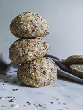 Saaten- Quarkbrötchen
