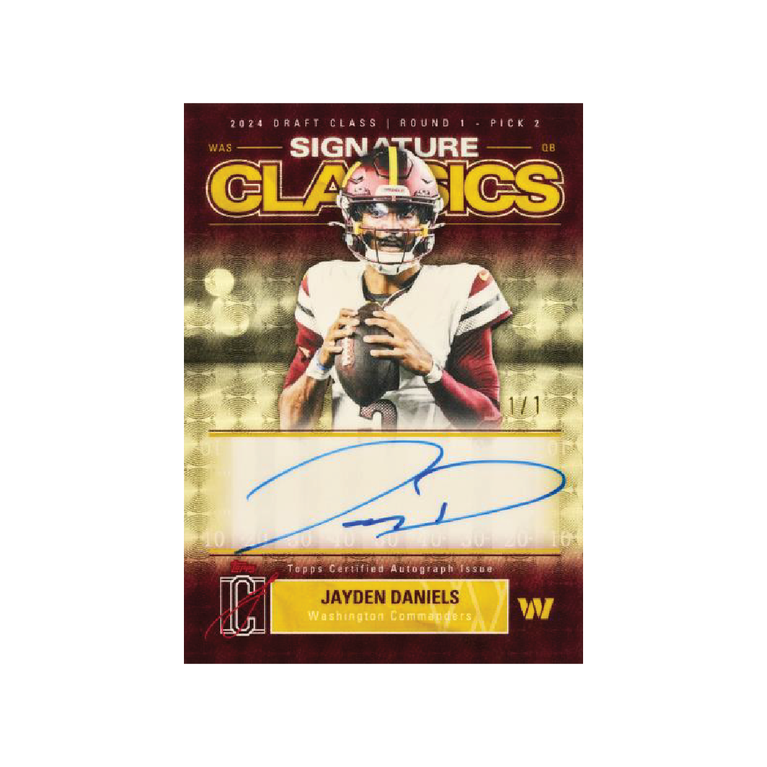 Topps Signature Class Football 2025 Jumbo Box