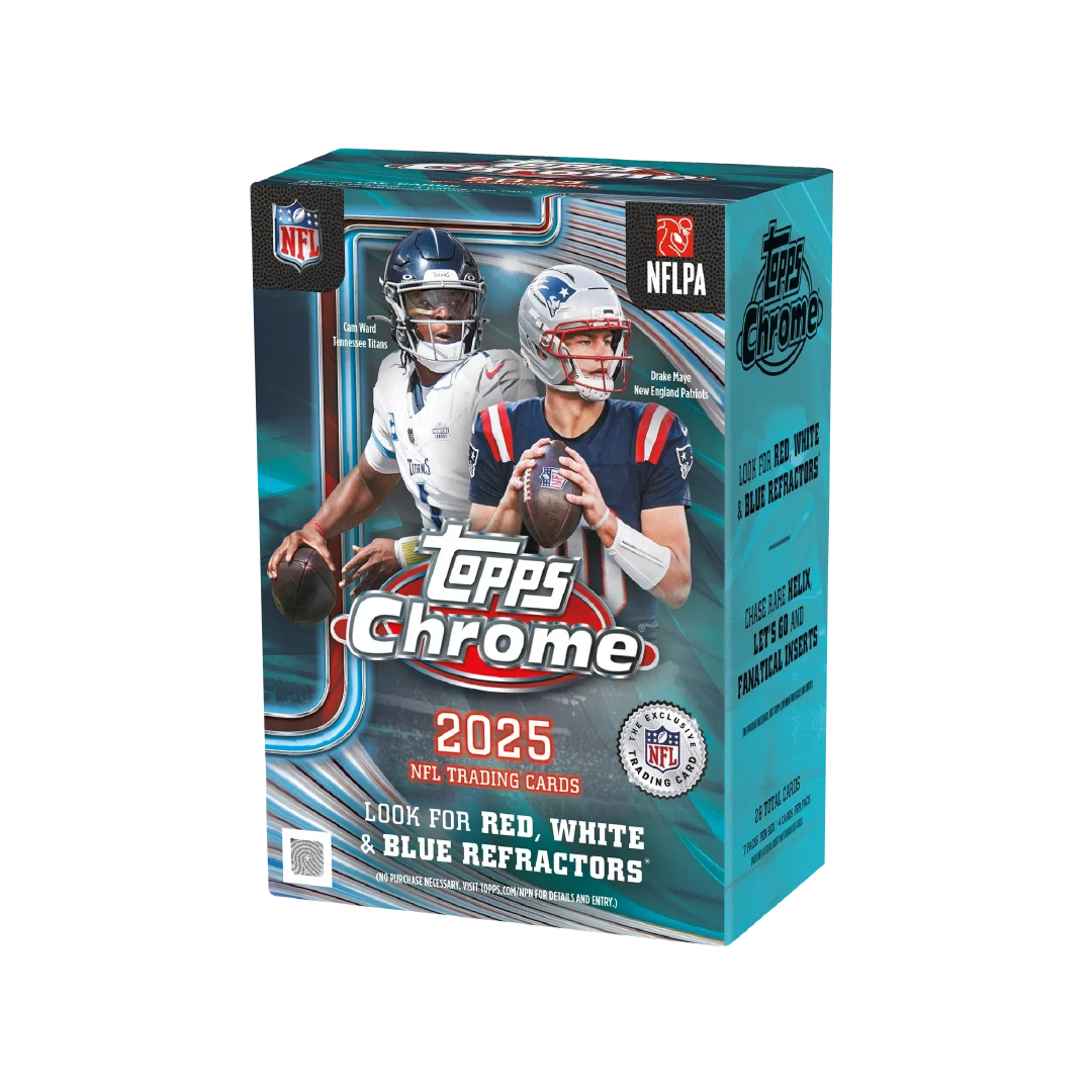 Topps Chrome NFL Football 2025 Blaster Box