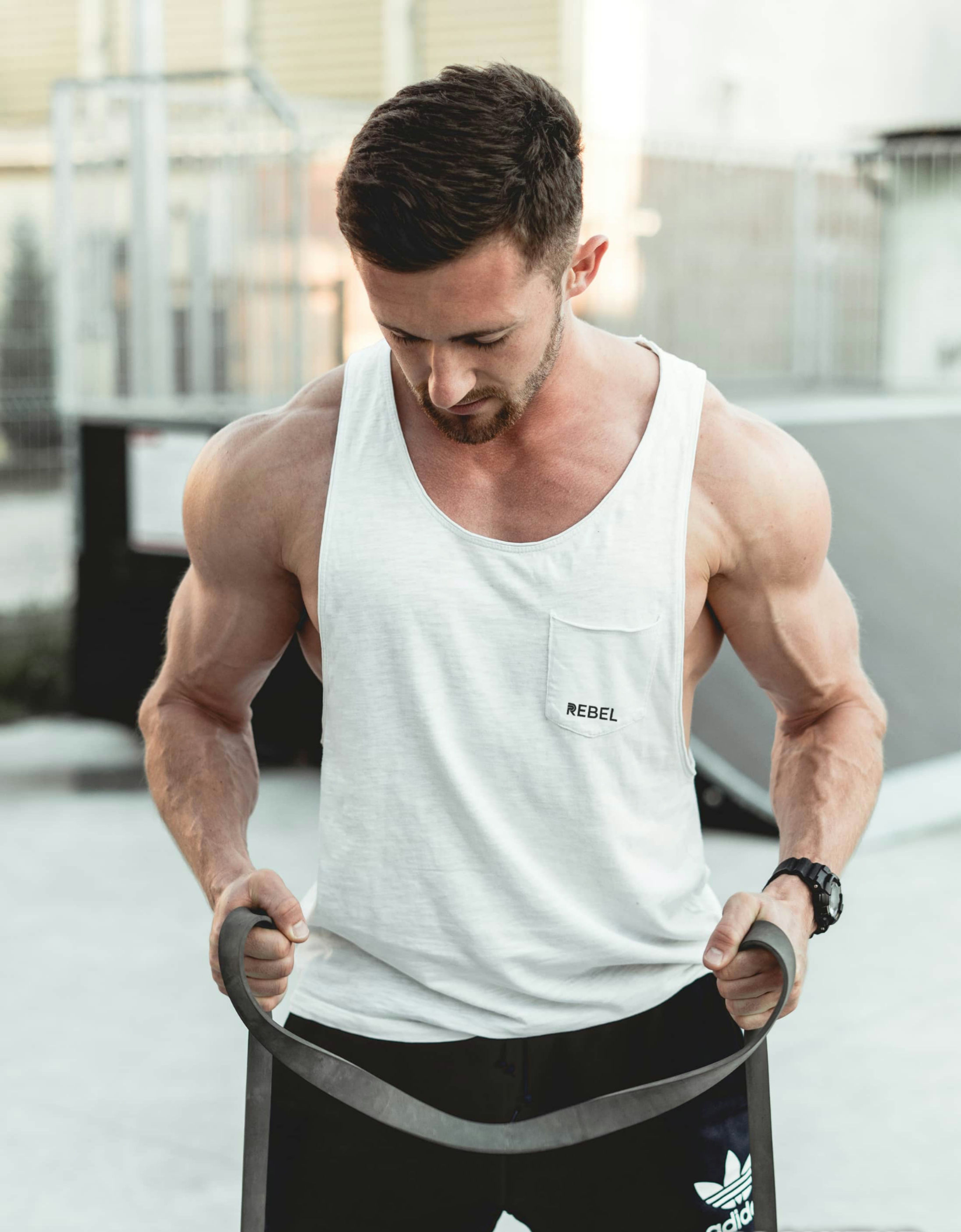 Men's Round Neck Vest 