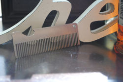 4" Beard Comb - Flat Laser