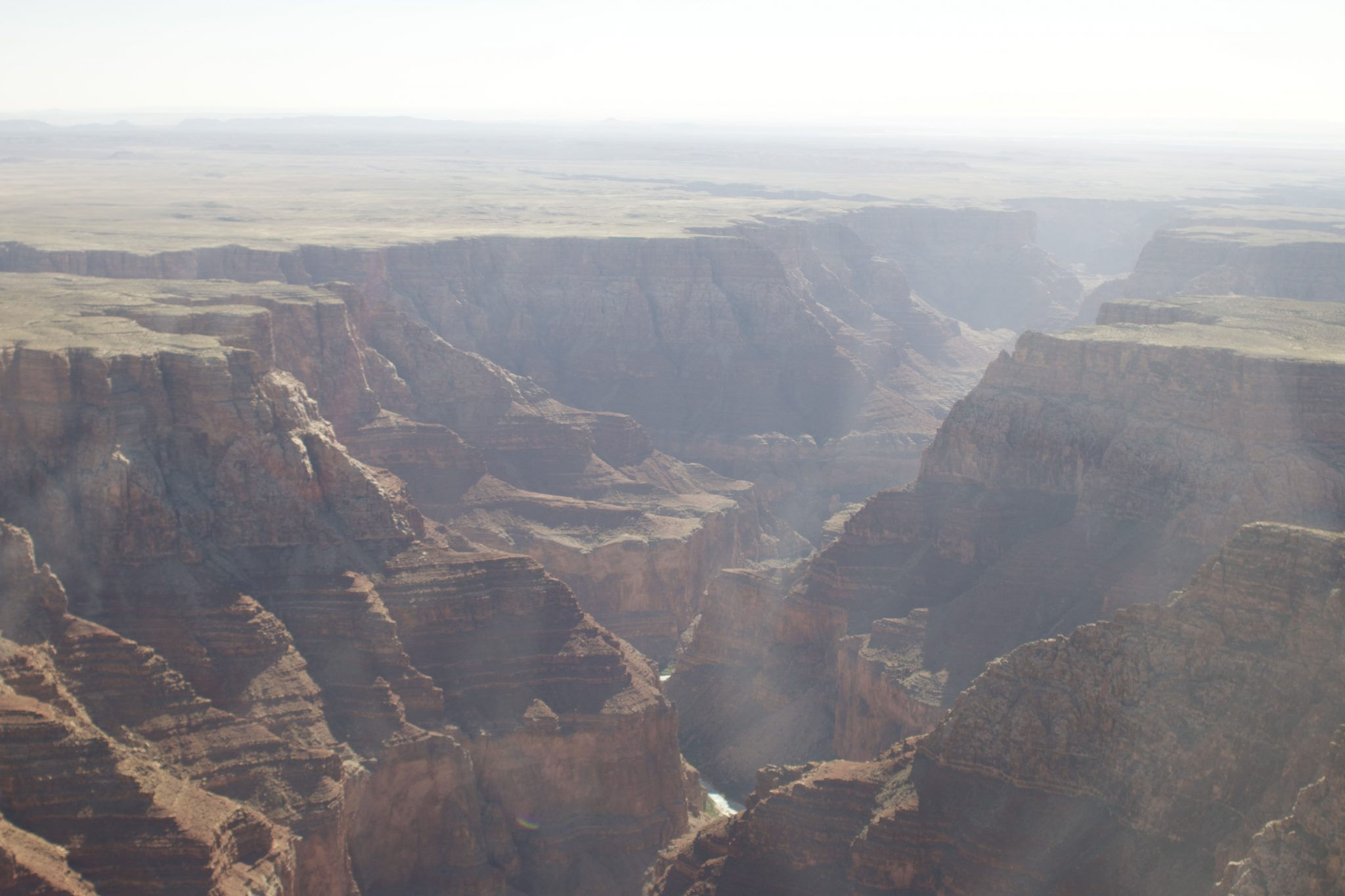 Aerial view of Grand Canyon