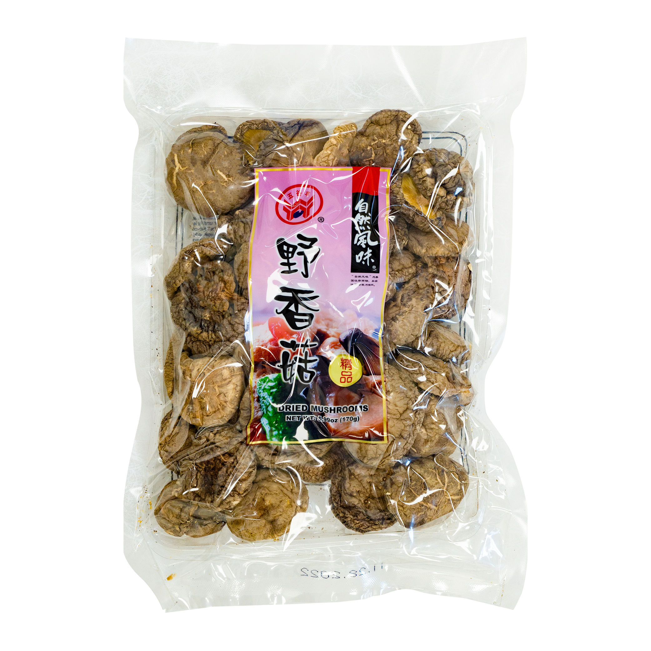 自然风味野香菇