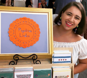 Sending Amor with Papelitos Lindos by Sandra Garcia
