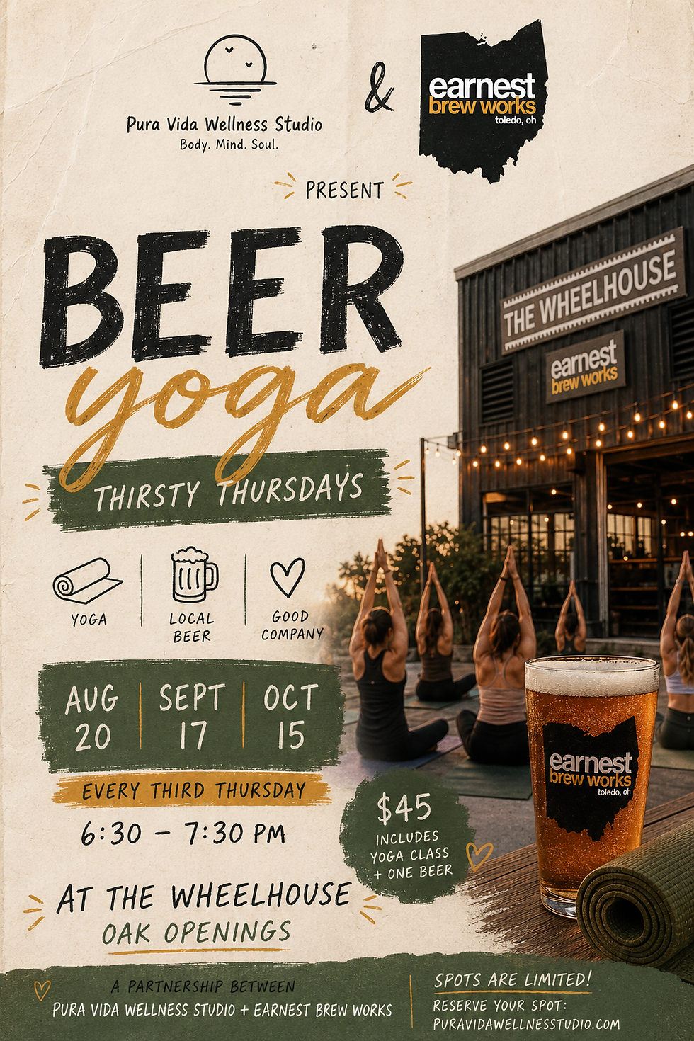 Beer Yoga - Thirsty Thursday