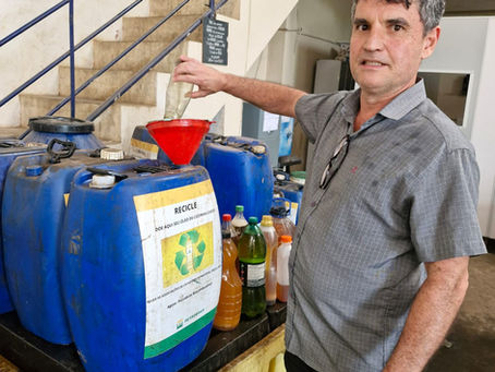 Educação ambiental e inclusão social impulsionam ações do Recicla Óleo nas escolas de Montes Claros