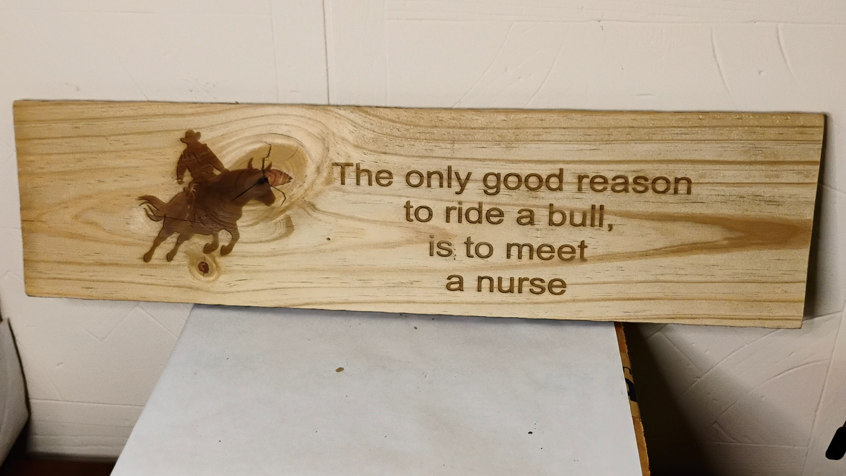 Bull Rider meets Nurse