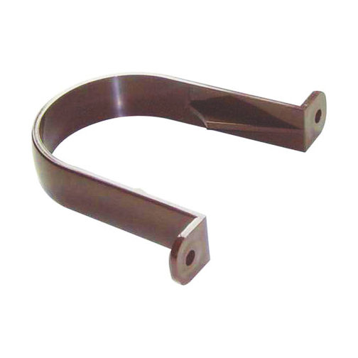 Gutter Brown Round Downpipe Clip