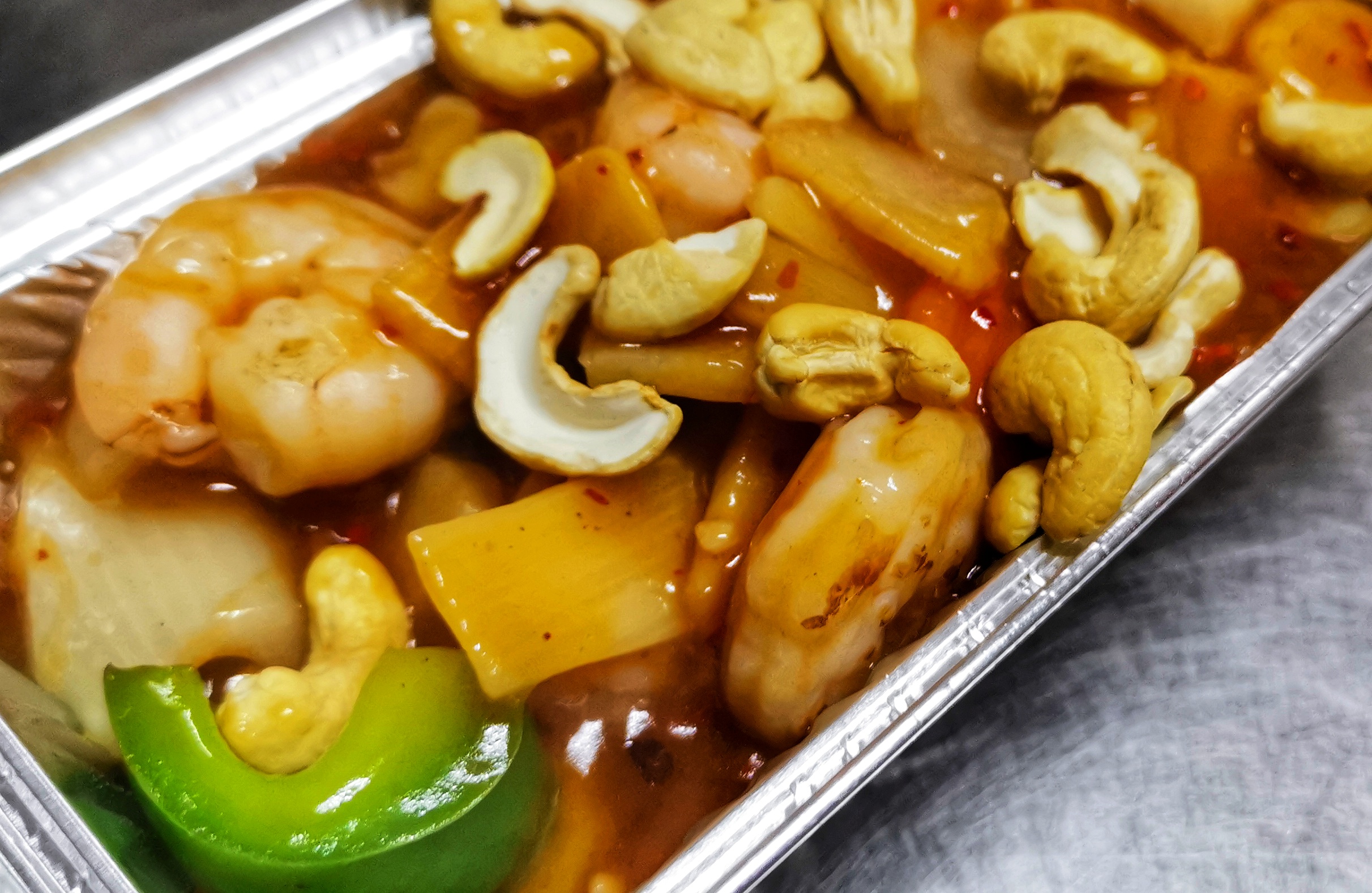 Arranged Food and Objects