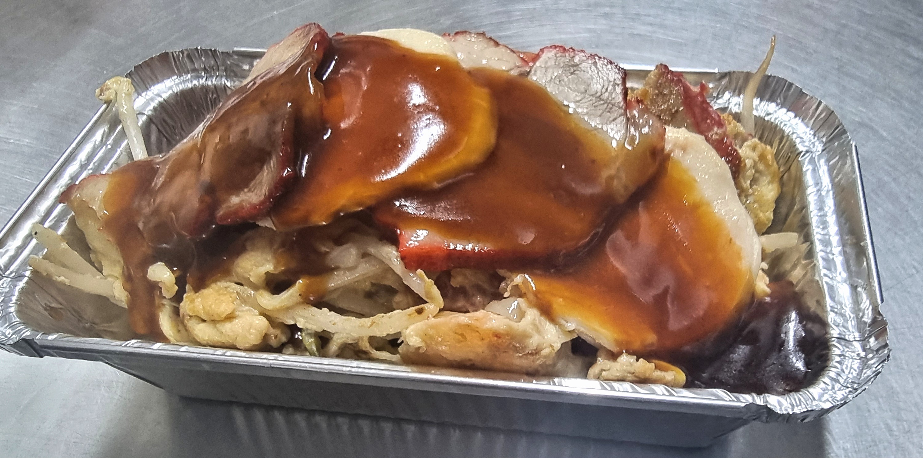 Arranged Food and Objects