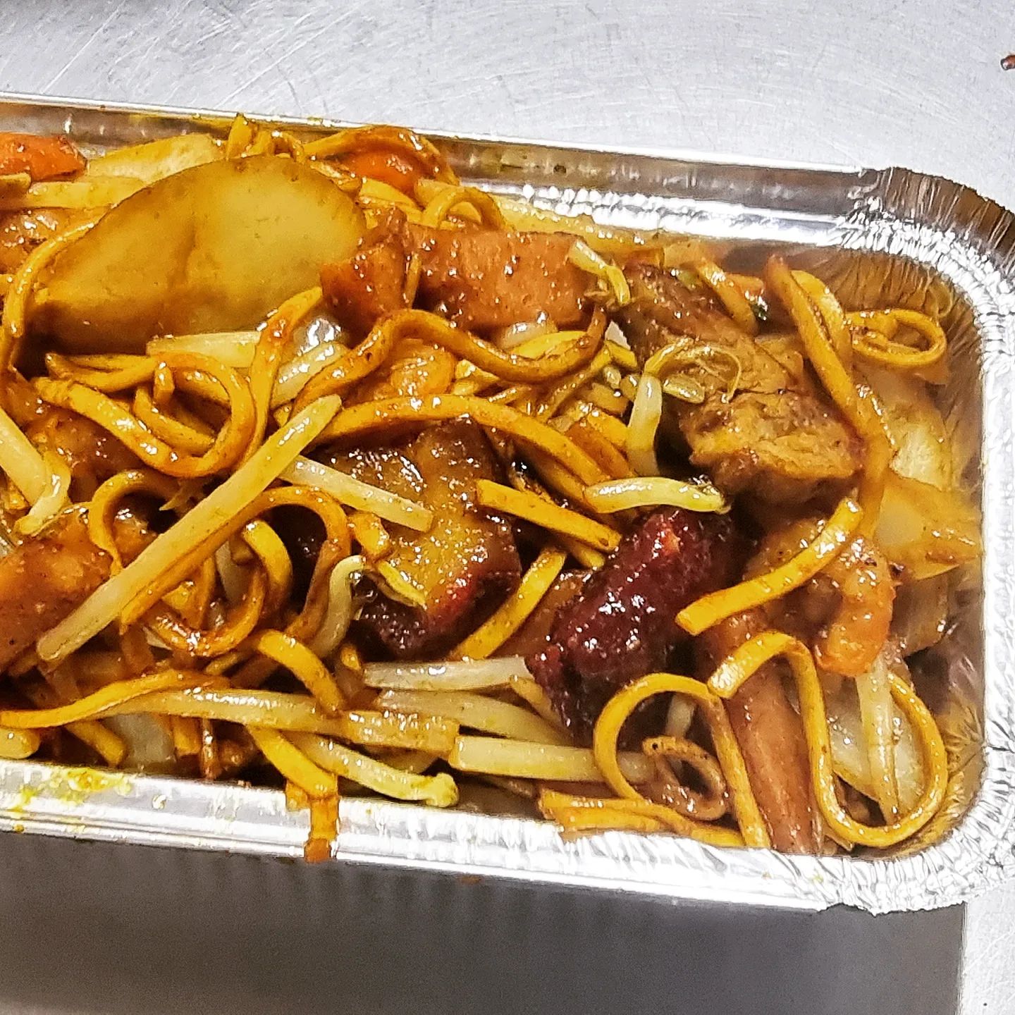 Arranged Food and Objects