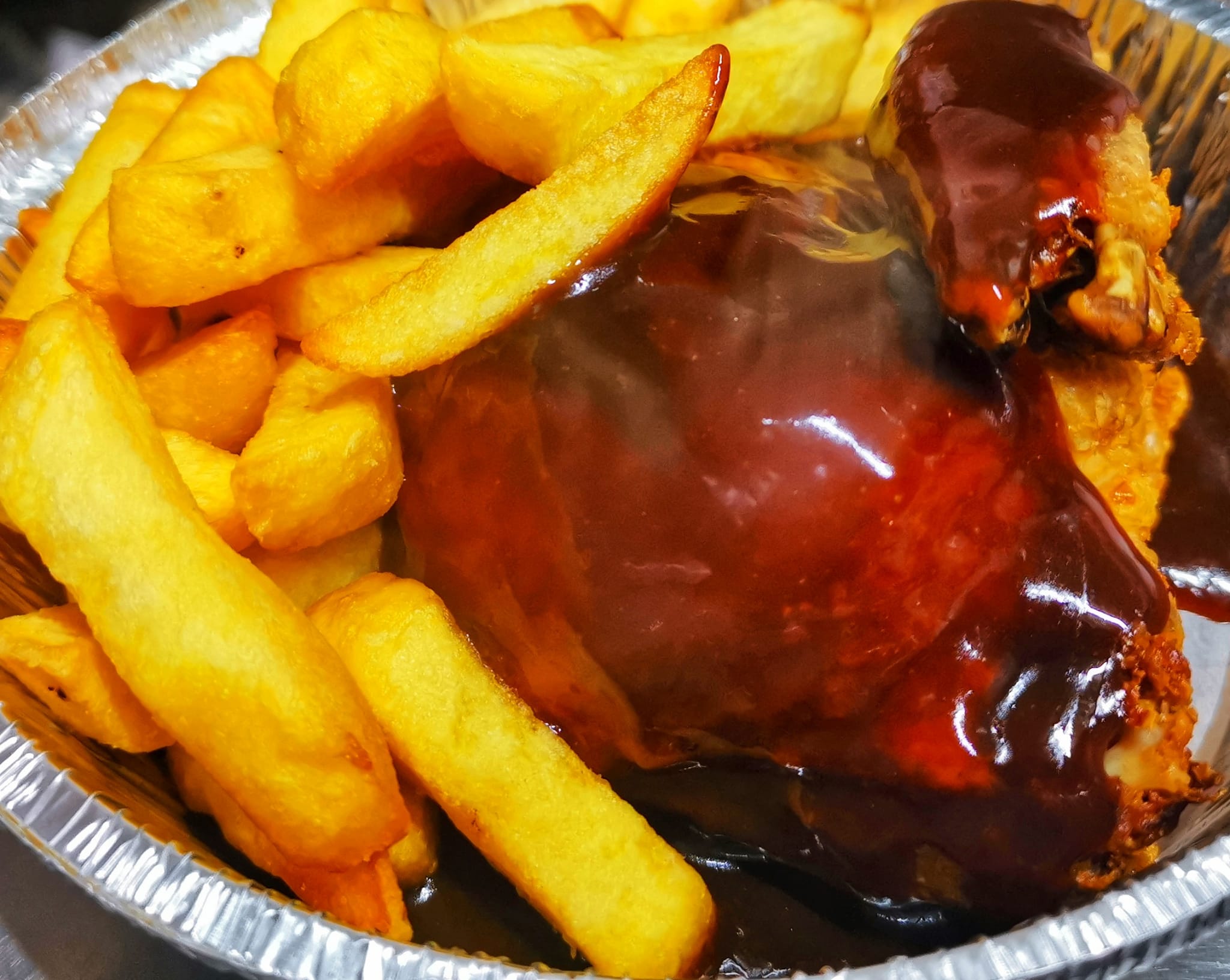 Arranged Food and Objects