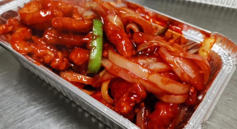 Arranged Food and Objects