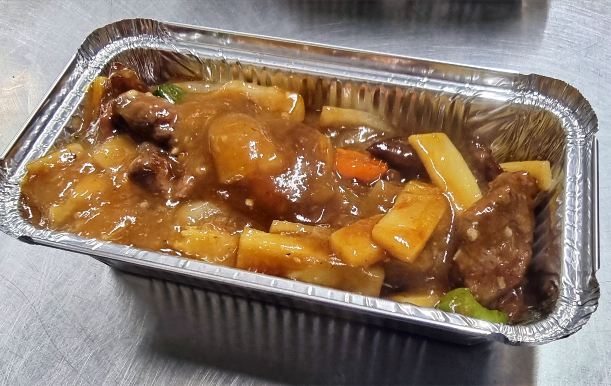 Arranged Food and Objects