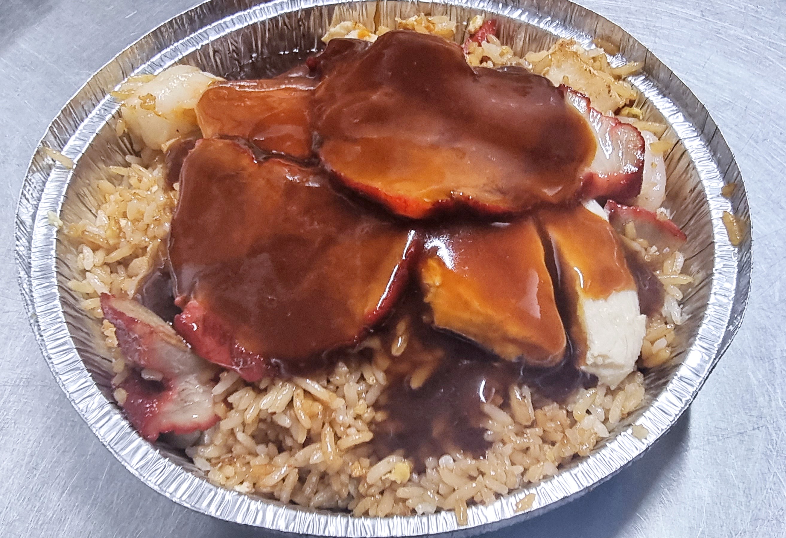 Arranged Food and Objects