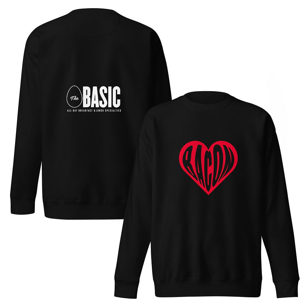Thumbnail: Unisex Premium Sweatshirt With Basic Logo
